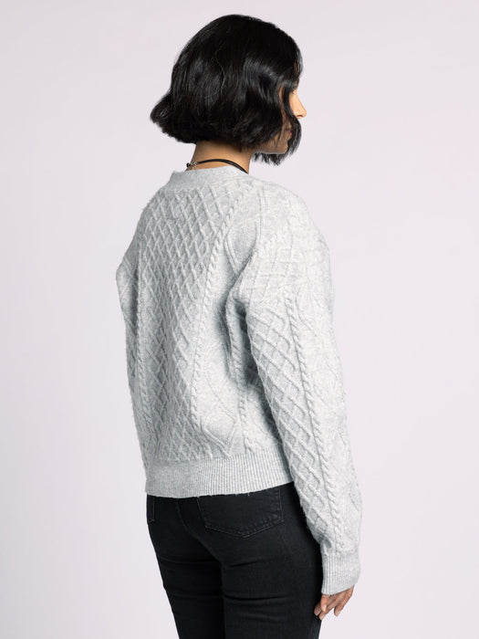 Thread & Supply • Calista Cardigan Heather Grey