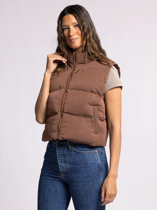 Thread & Supply • Issey Puffer Vest - Cappuccino