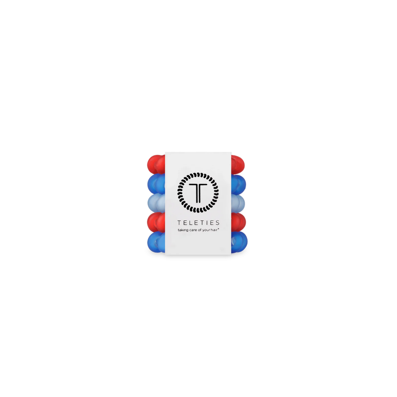 Teleties • Spiral Hair Coils - All American (Tiny)