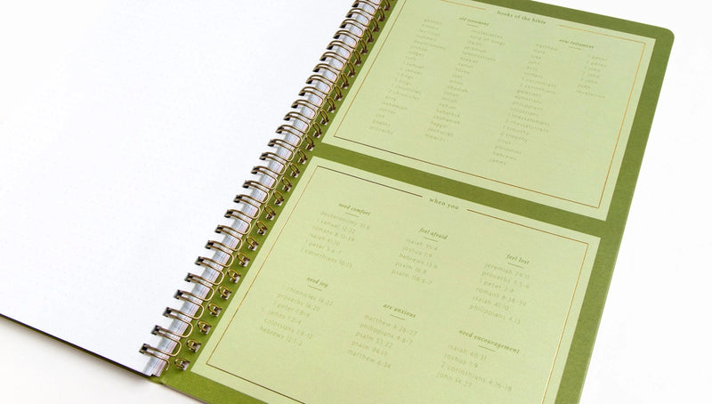Church Notes • Bible study Notebook - Blush