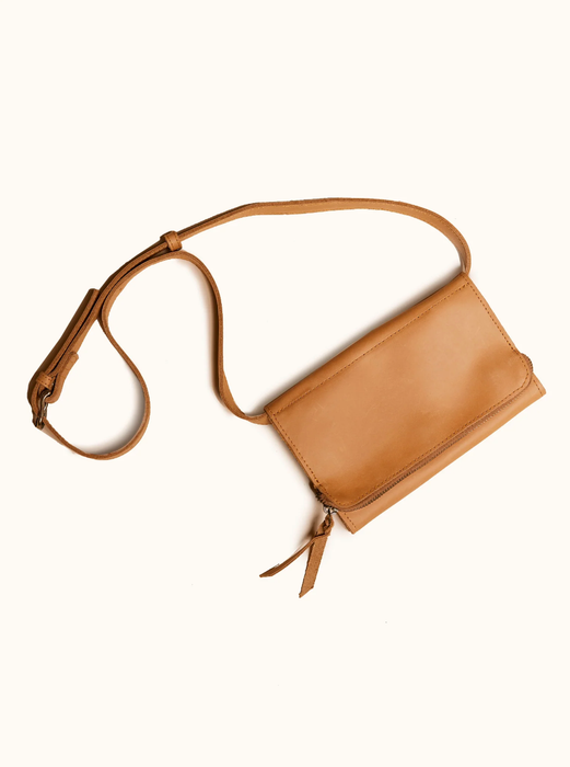 ABLE • Monique Crossbody Cognac