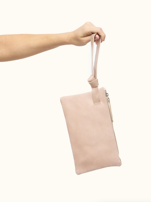 ABLE • Rachel Wristlet Pale Blush