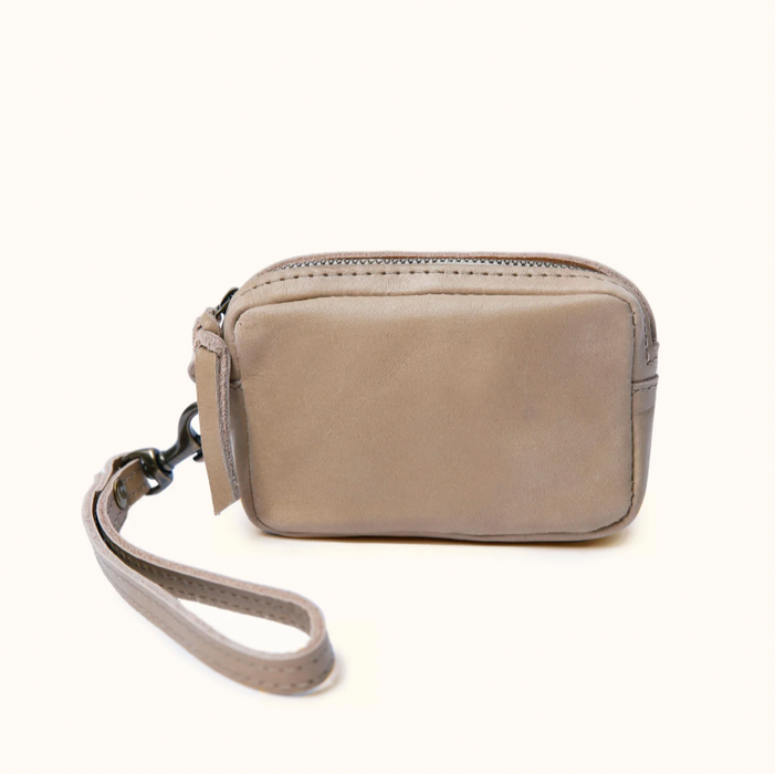 ABLE •Amy Card Wallet - Pebble