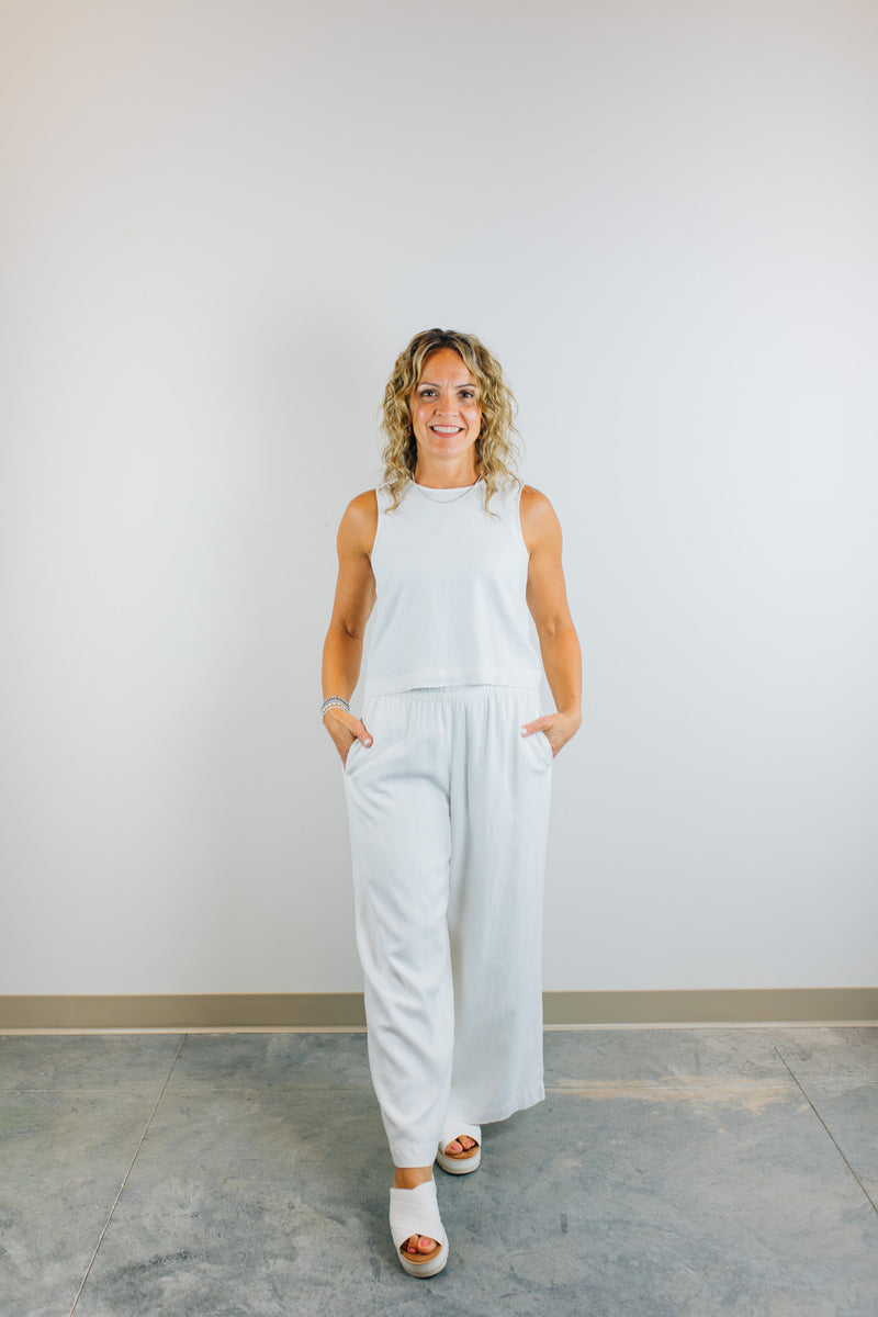 Z Supply • Scout Linen Pants - White