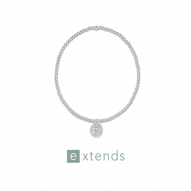 enewton Extends • Classic Sterling 2mm Bracelet - Inspire Small Sterling Disc