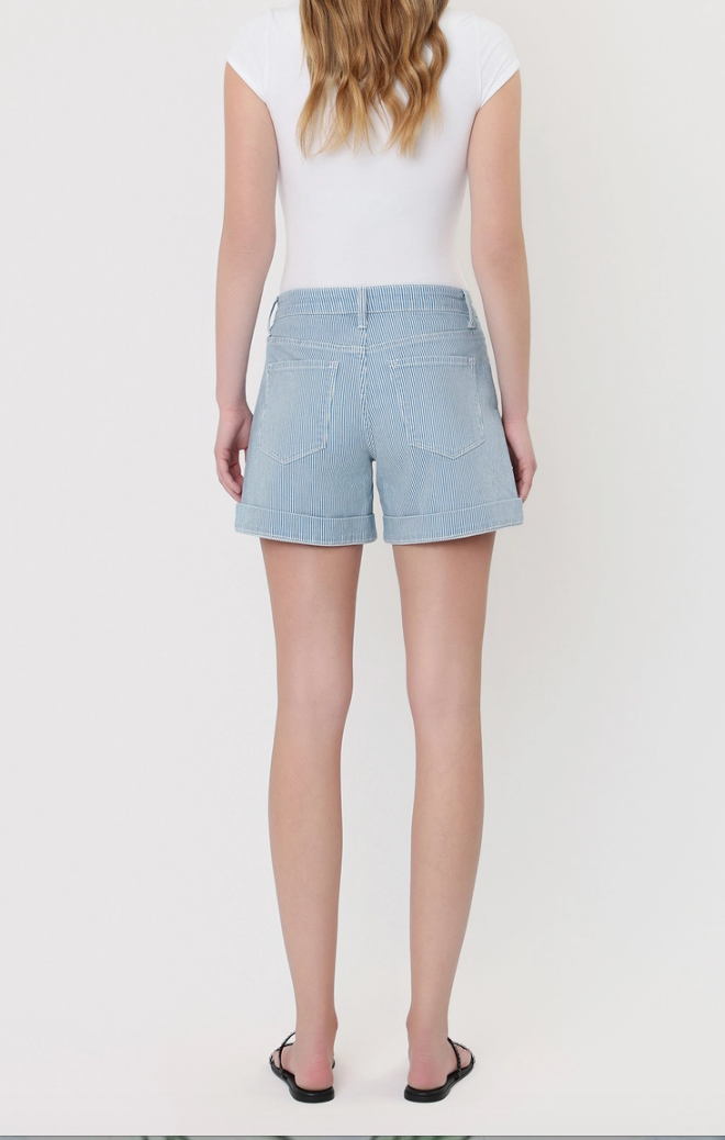 Lovervet • High Rise Shorts - Striped