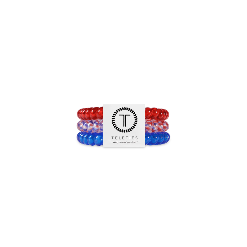 Teleties • Spiral Hair Coils - Patriot Pop (Small)