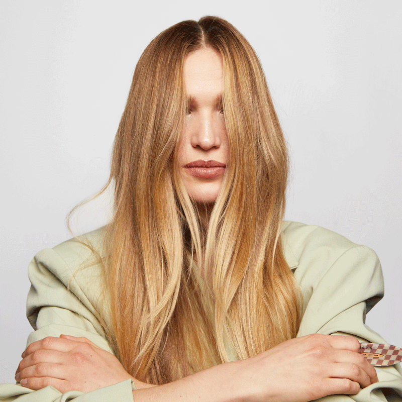 Creaseless X-Large Clips 2 Piece - Terracotta/Checkered