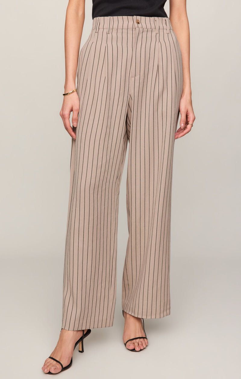 Z Supply • Dimitri Striped Trousers - Soft Ecru