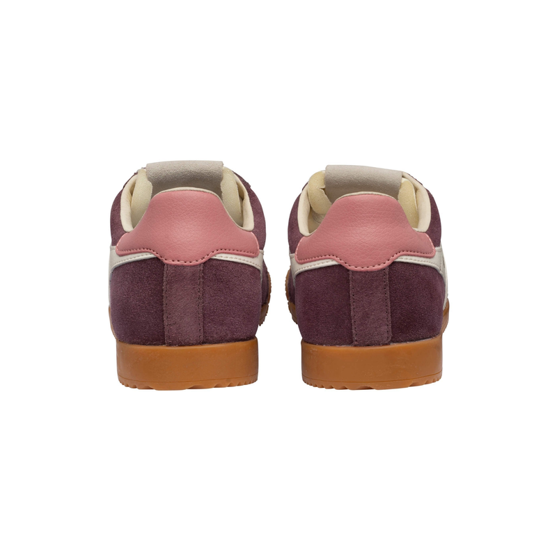 Gola • Windsor Sneaker - Wine/Off White/Coral Pink