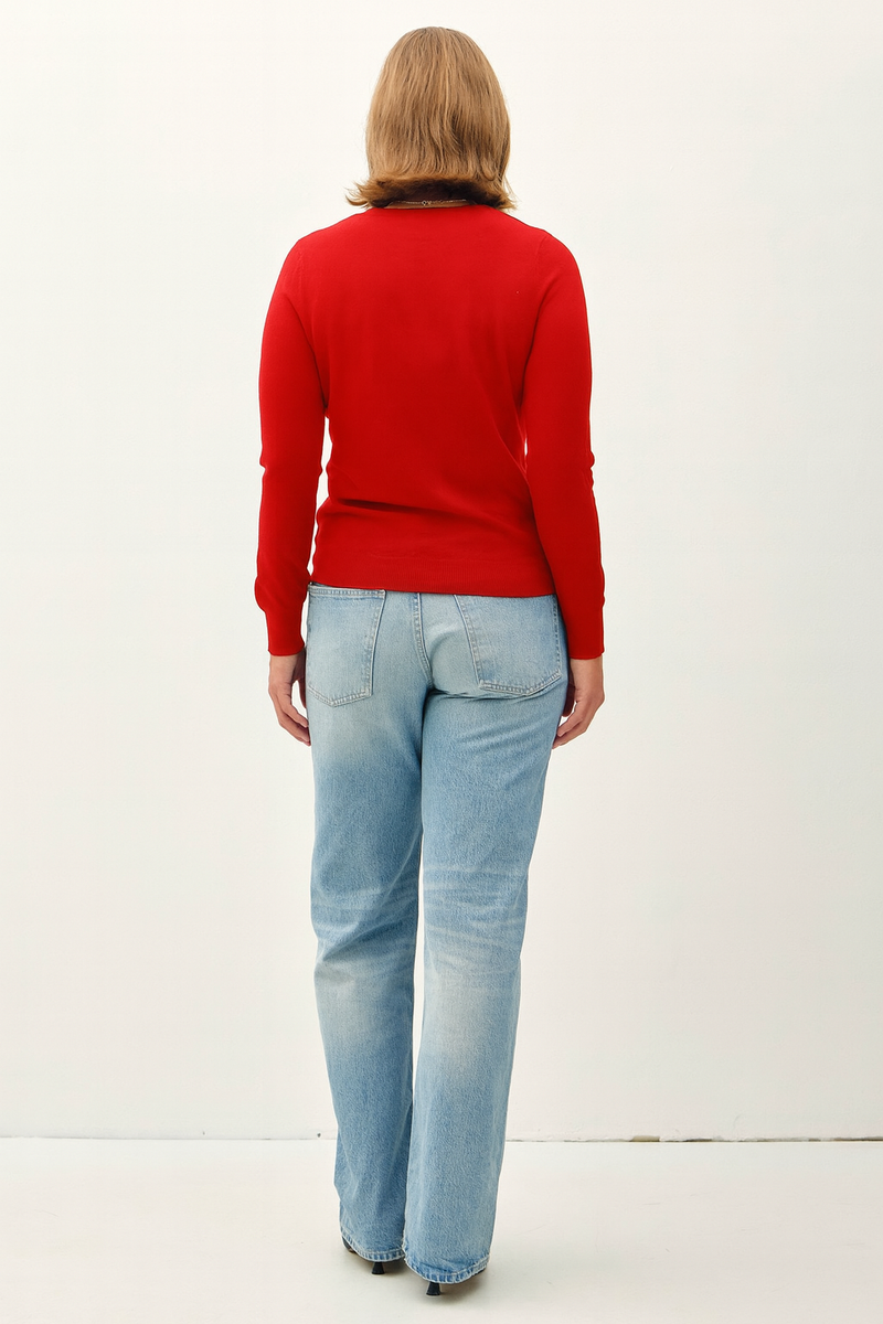 Classic Sweater - Red