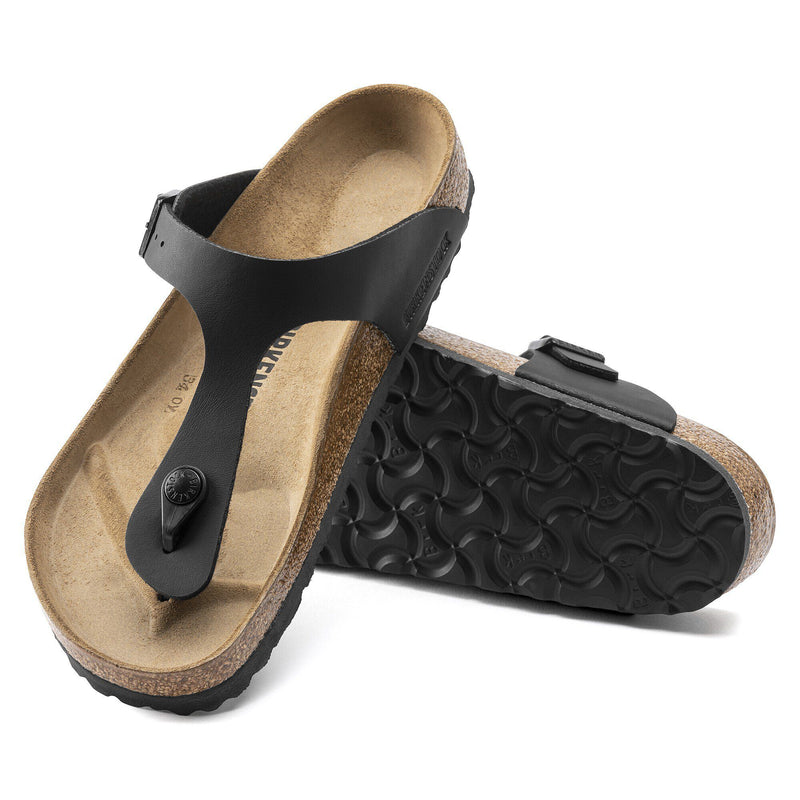 Birkenstock • Gizeh Birko-Flor Leather - Black
