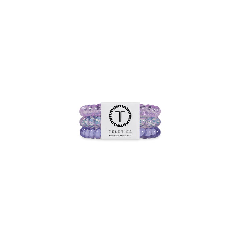 Teleties • Spiral Hair Coils - Lavender Mist (Small)