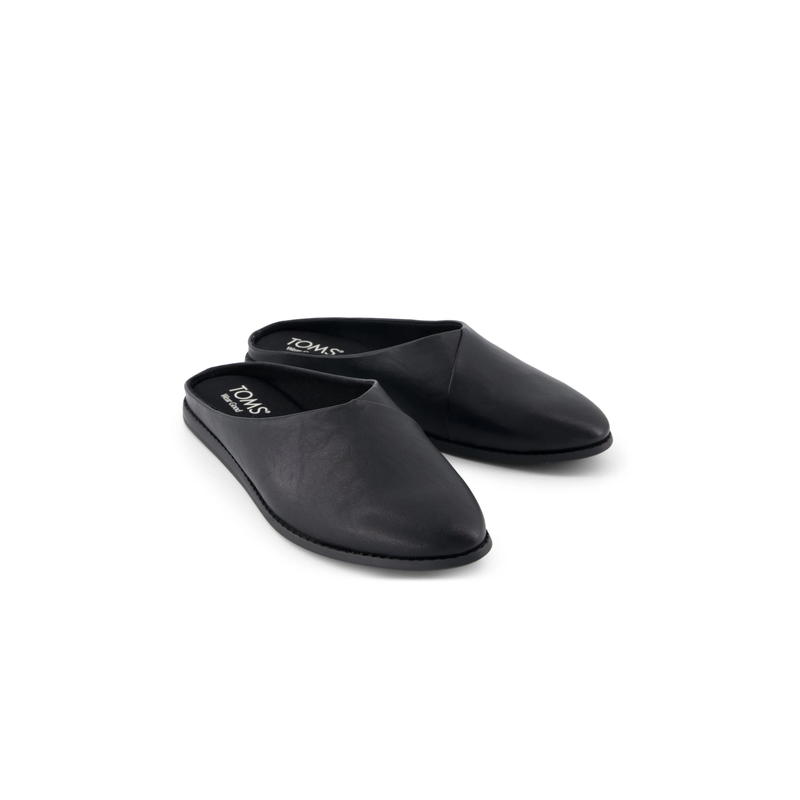 TOMS • Amelia Mule - Black Tumbled