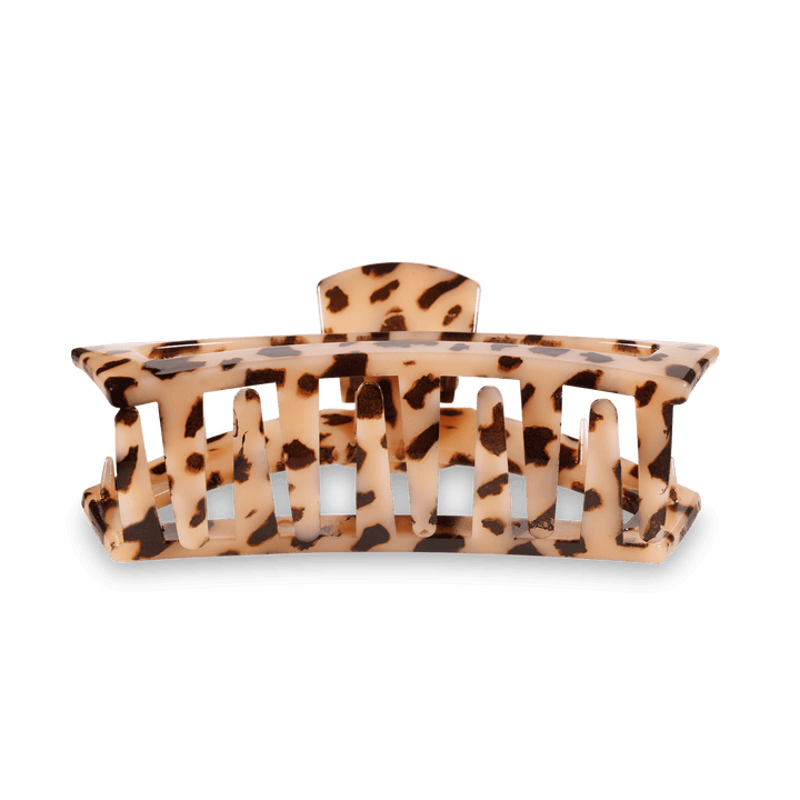 Teleties • Open Large Hair Clip - Blonde Tortoise