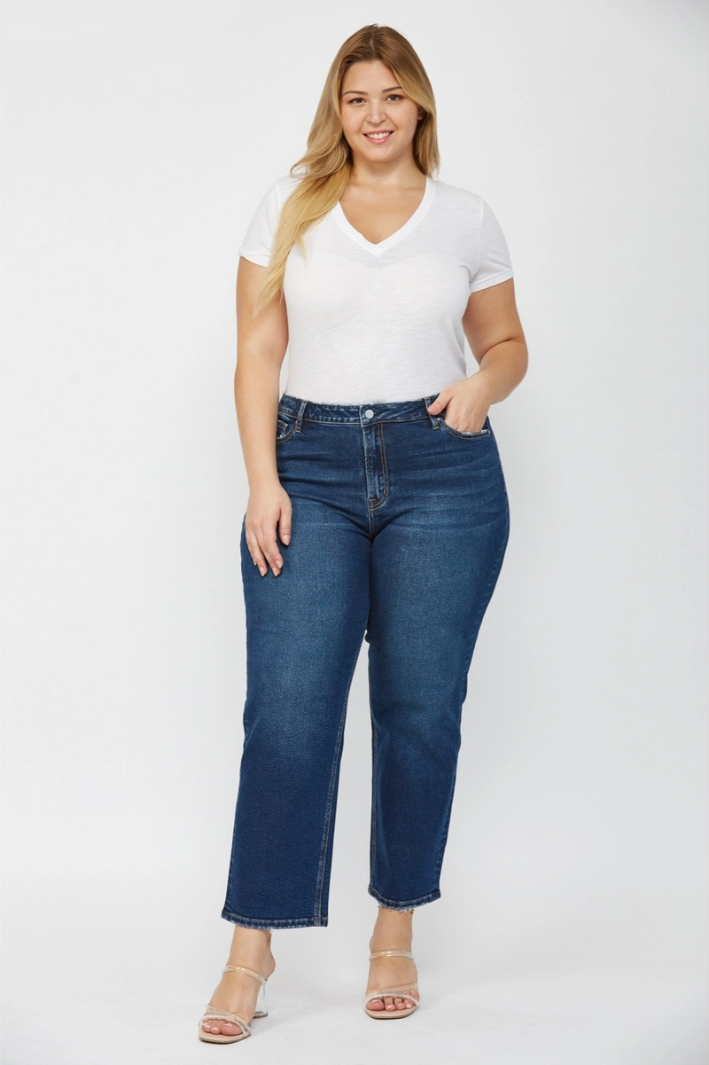 Mica • Super High Wedge Straight Leg - Monfil