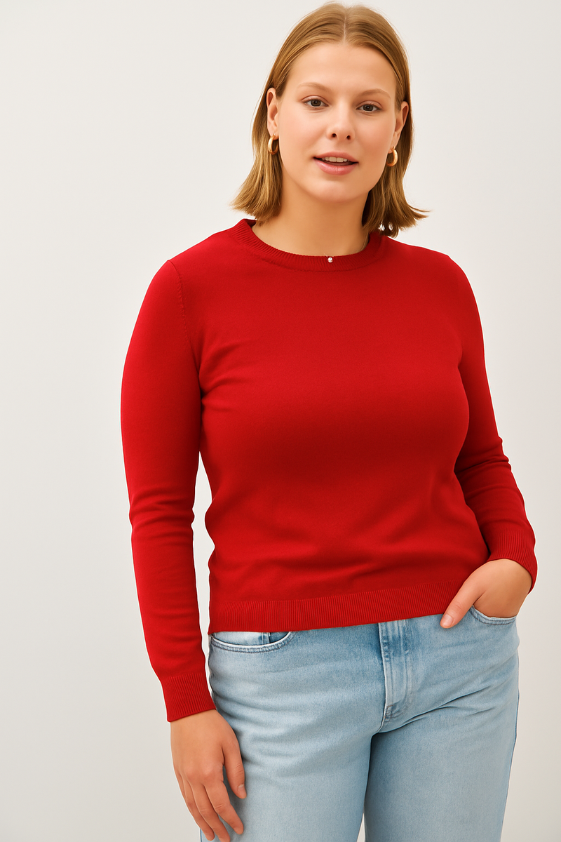 Classic Sweater - Red