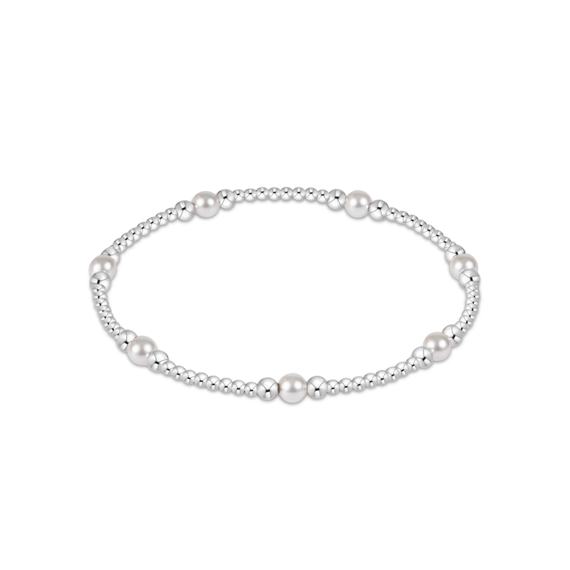 enewton • Purpose Pearl 4mm Sterling Bracelet