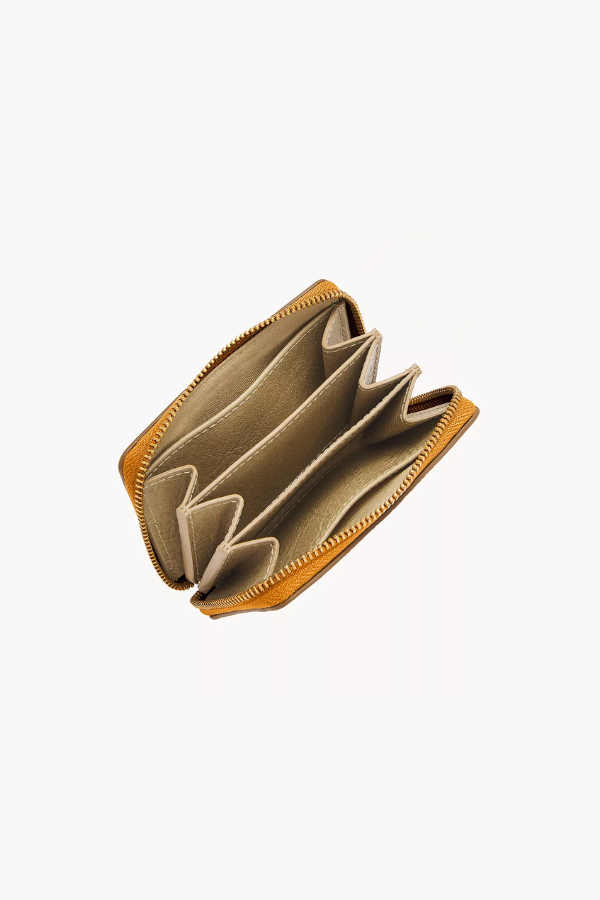 Fossil® •  Logan Zip Card - Ochre