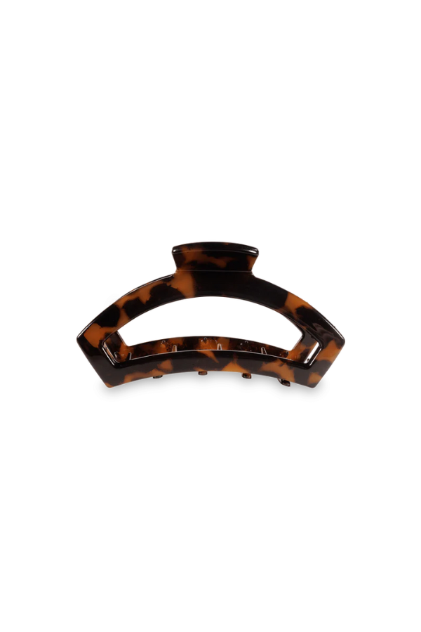 Teleties • Medium Open Hair Clip - Tortoise