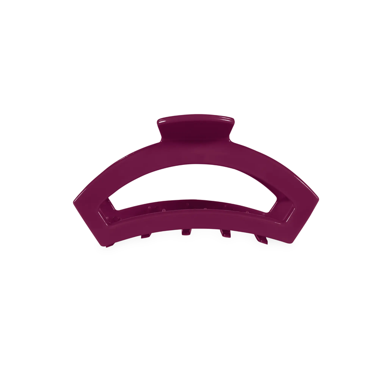 Teleties • Open Claw Clip - Mulberry (Large)