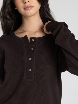 Thread & Supply • Tana Top - Espresso