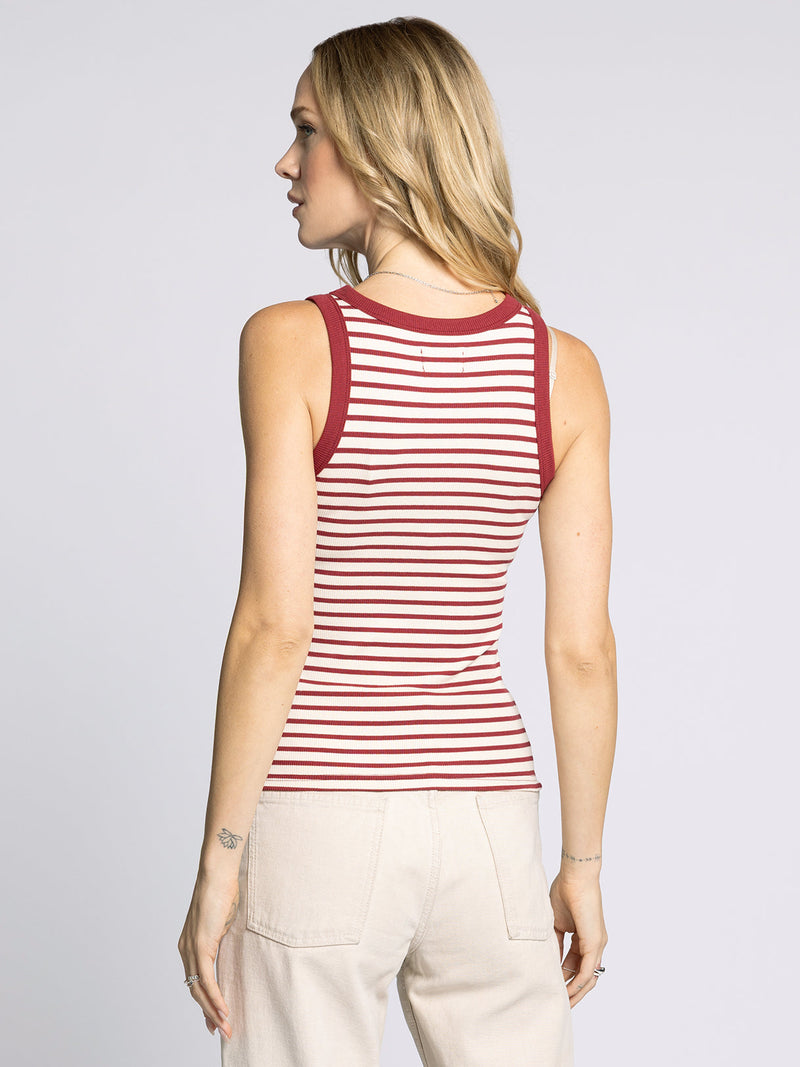 Thread & Supply • Ellen Tank - Sand & Red