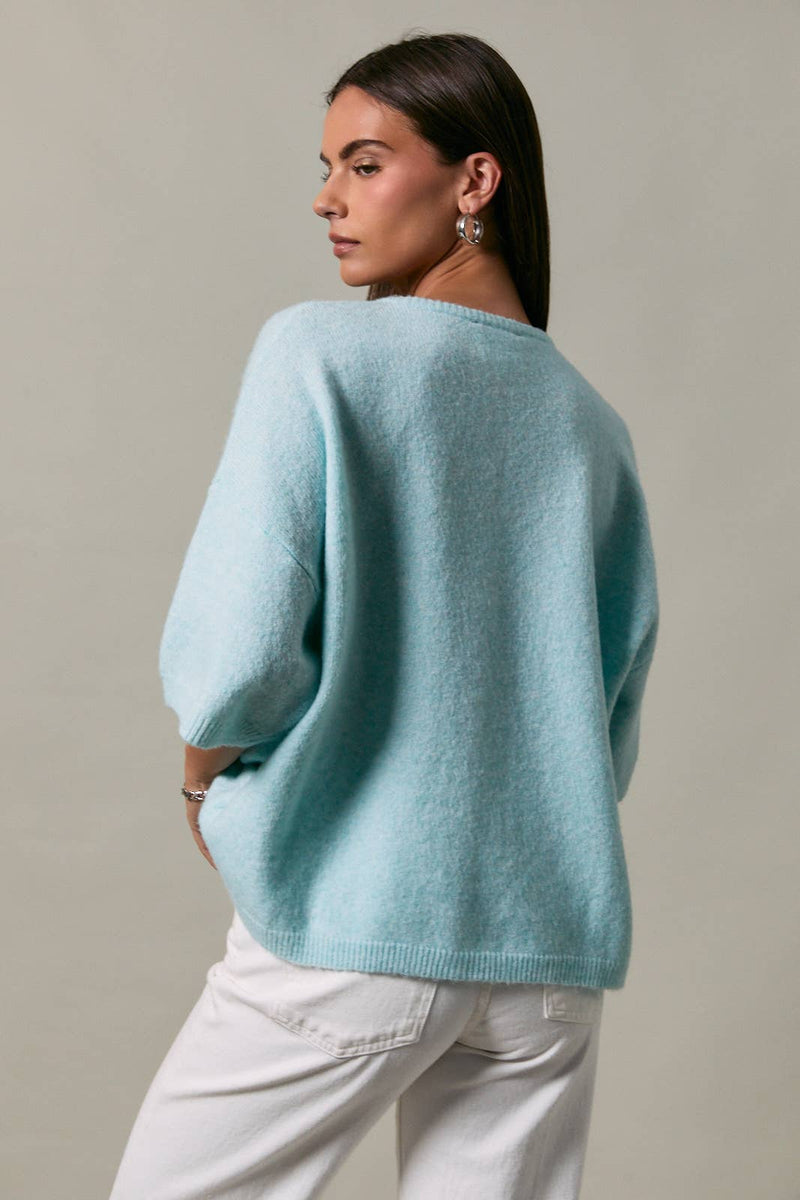 Lightweight Cardigan - Mint