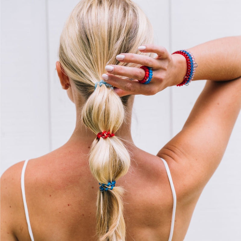Teleties • Spiral Hair Coils - All American (Tiny)