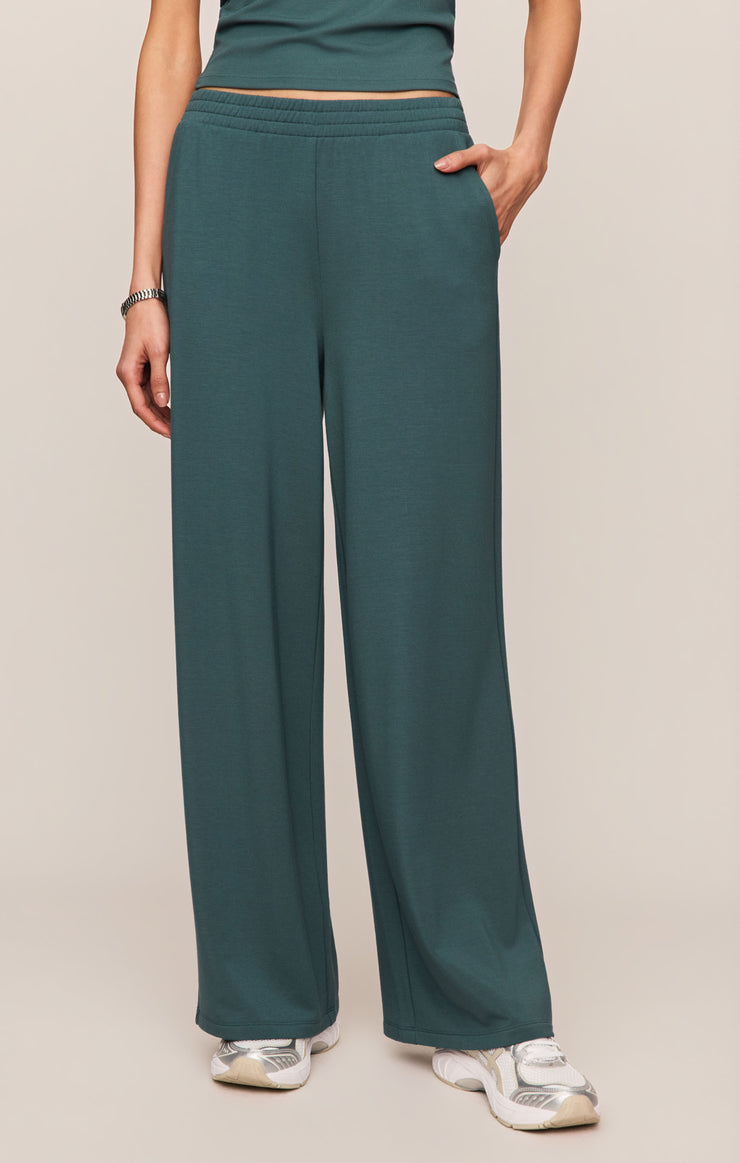 Z Supply • In Transit Modal Pants - Emerald Cove