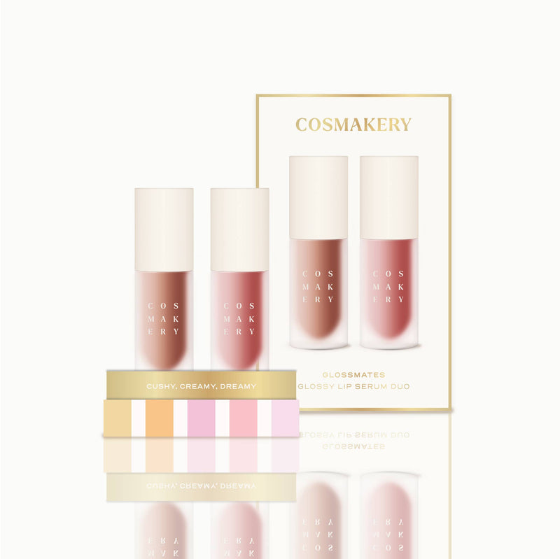 Cosmakery • Glossmates Duo Nudes - Monaco & Bardot