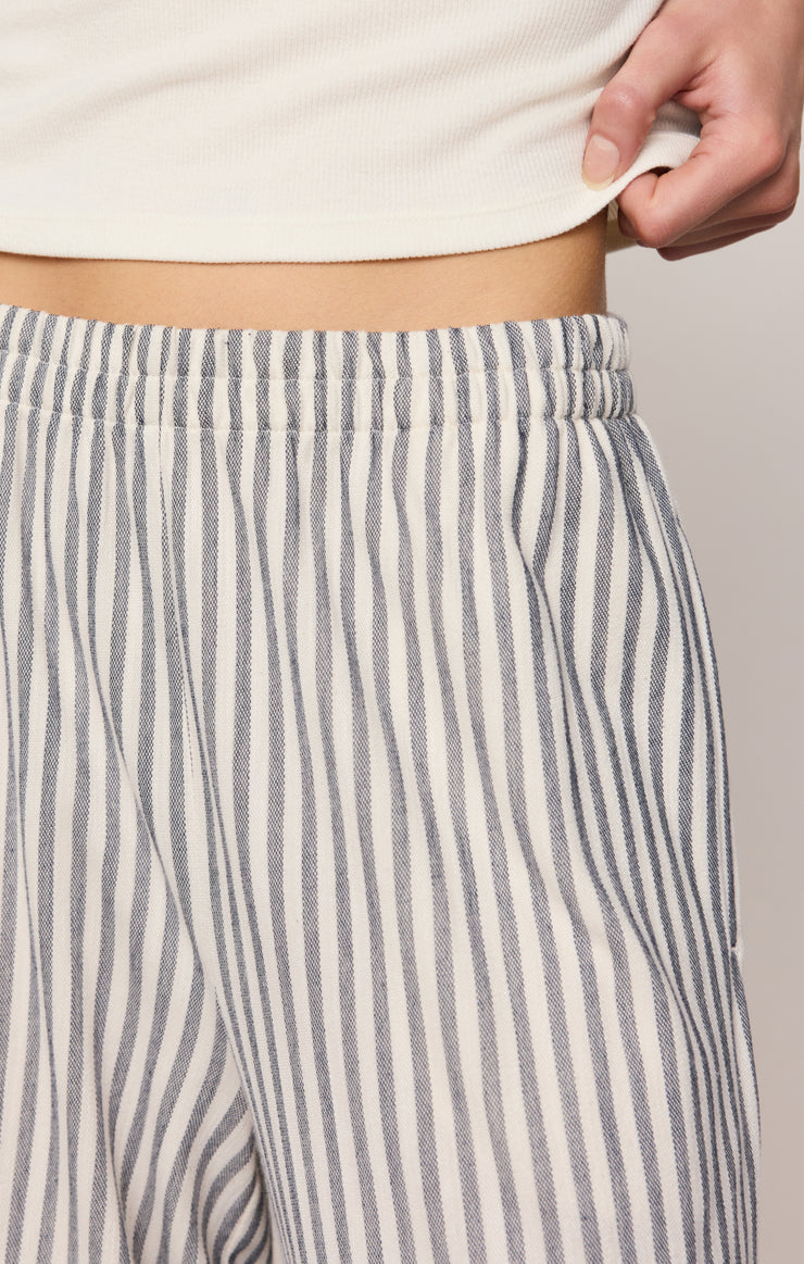 Z Supply • Scout Knit Striped Pants - Eclipse