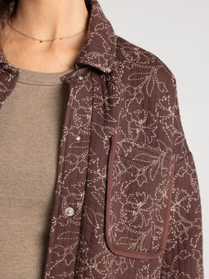 Thread & Supply • Claremont Jacket - Floral Brown