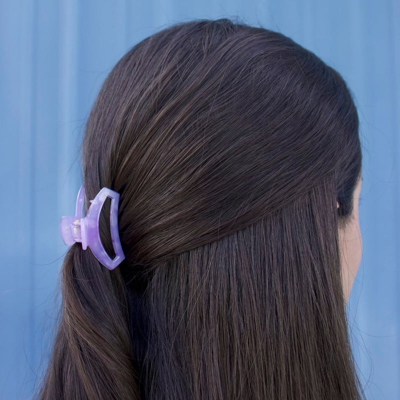 Teleties • Open Hair Clip - Lavender Mist (Tiny)