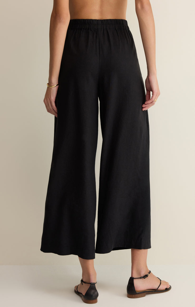 Z Supply • Scout Linen Pants - Black