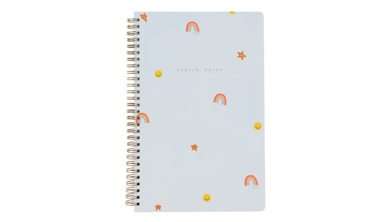 Church Notes • Happy Icons Bible Study Notebook By Callie Danielle