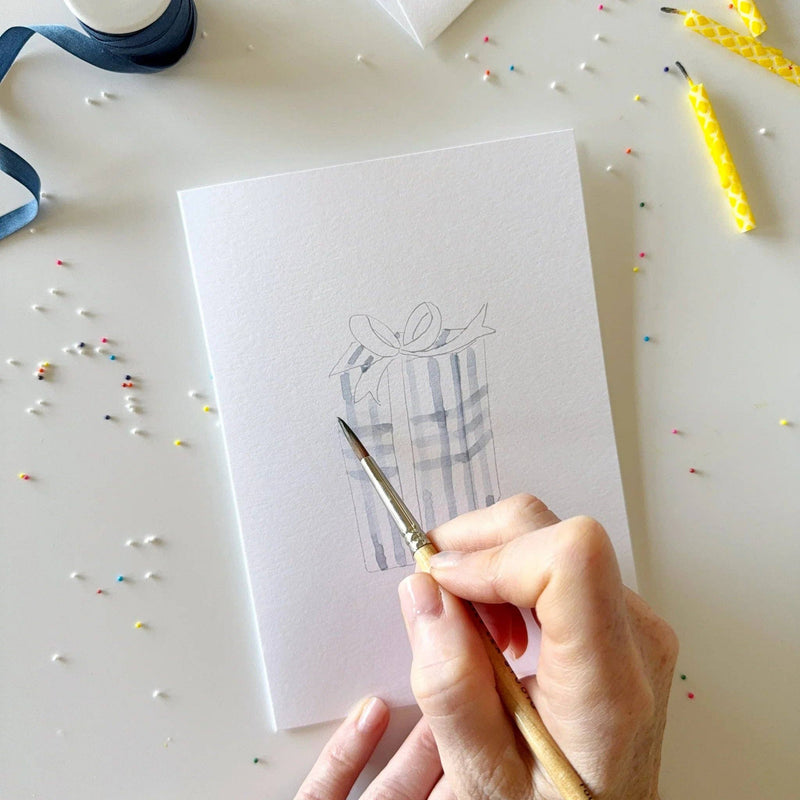 Celebrate Paintable Watercolor Notecard Set
