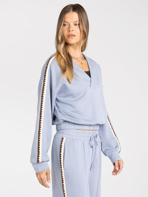 Thread & Supply • Becka Top - Dusty Blue