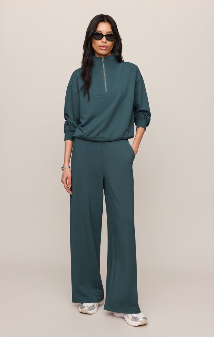 Z Supply • Gate Check Sweatshirt - Emerald Cove