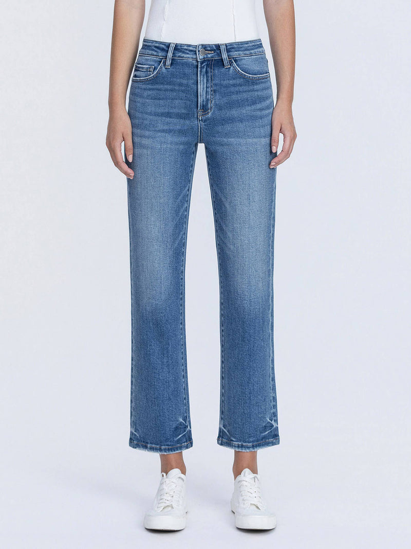 Flying Monkey • High Rise Straight Jeans - Intertwined