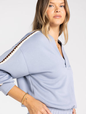 Thread & Supply • Becka Top - Dusty Blue