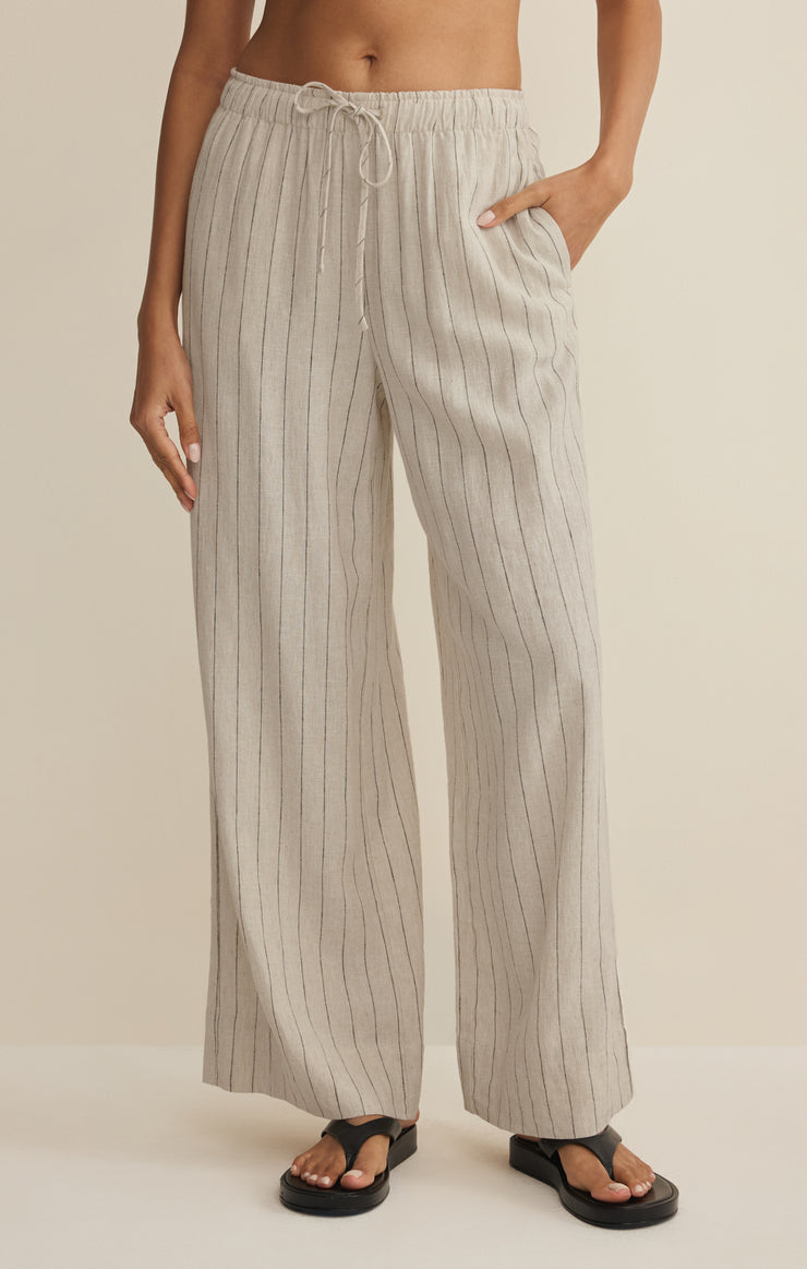 Z Supply • Henri Striped Linen Wide Leg Pants