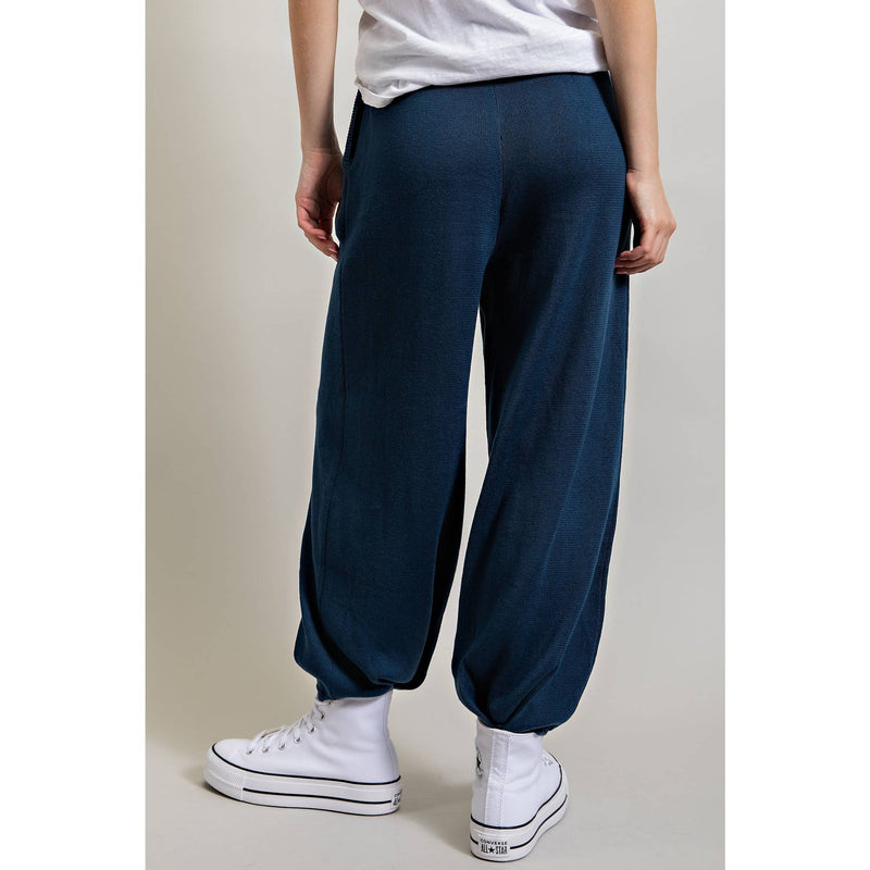 Relaxed Fit Pants - Teal