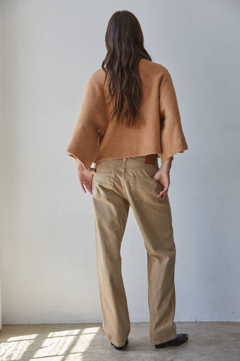 Turtleneck Sweater - Camel