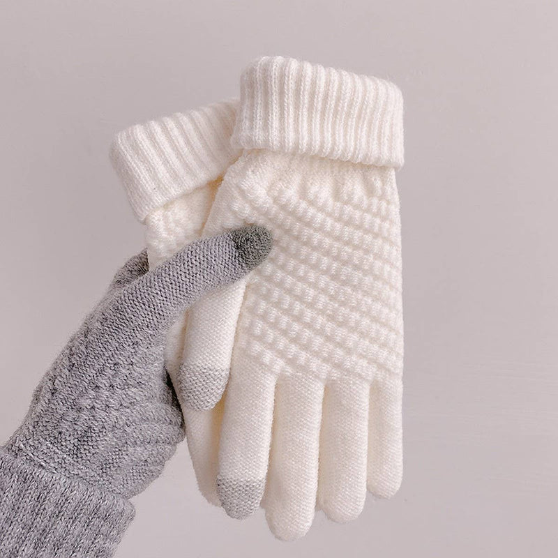 Self Heating Gloves - White