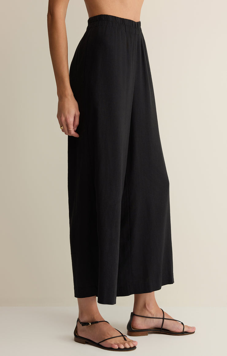 Z Supply • Scout Linen Pants - Black