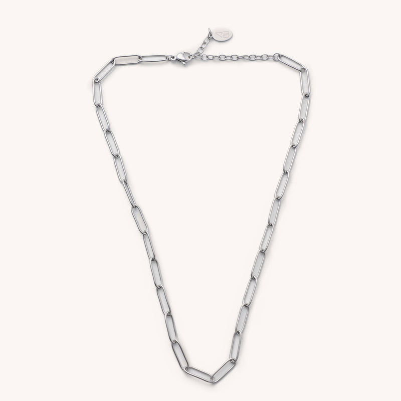 Sasha Silver Chain Necklace