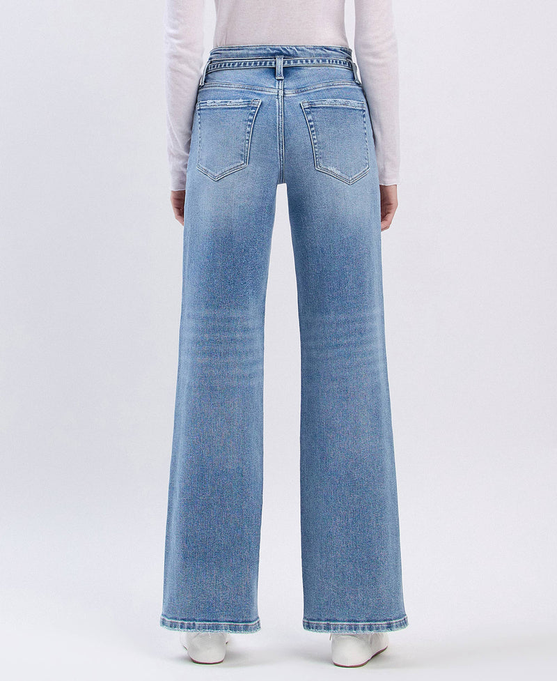 Vervet Olivia High Rise With Belt - Lucid