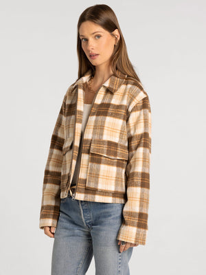 Thread & Supply • Marshall Jacket - Brown & Orange