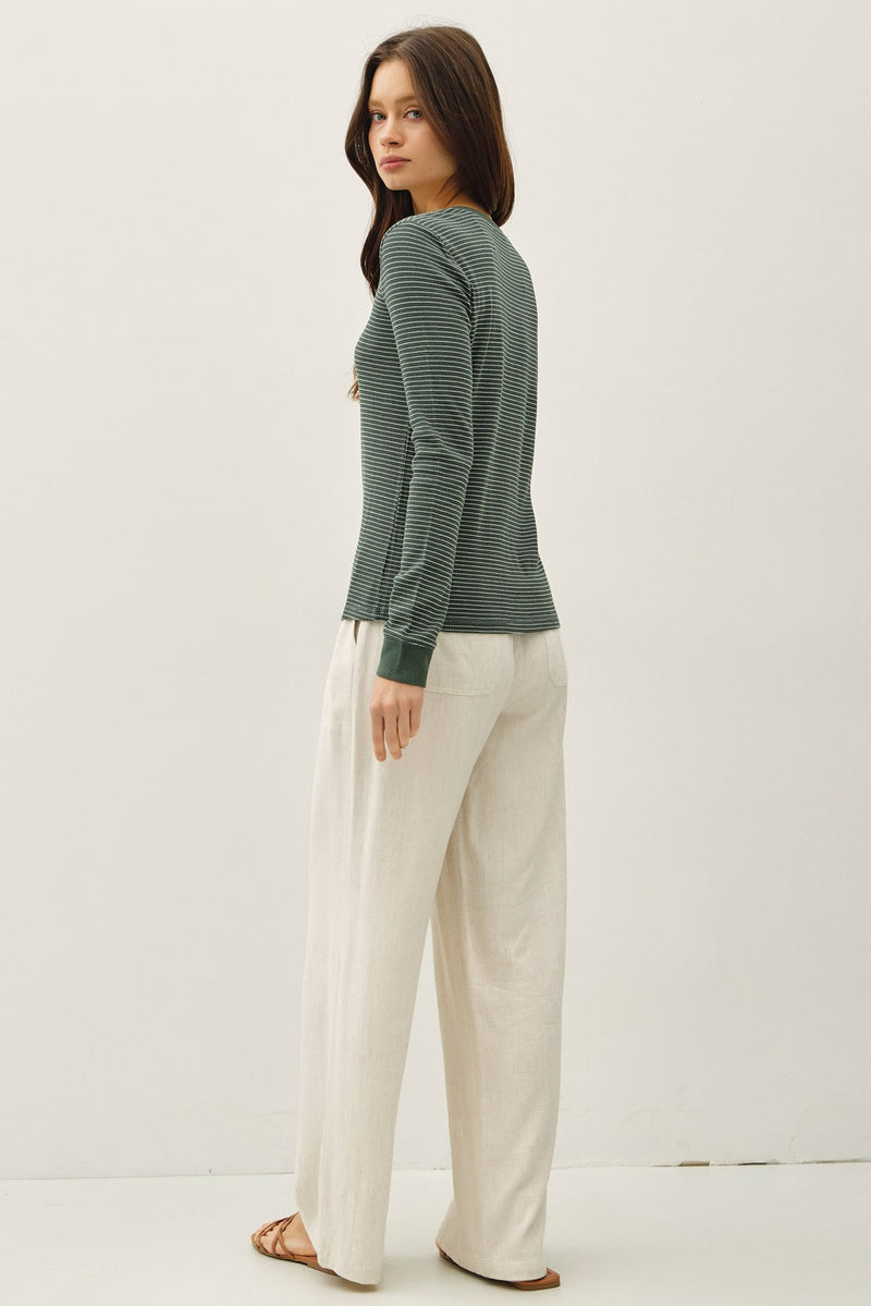 Thermal Henley Neck - Hunter